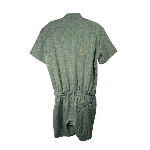 Romper Jack Green Mens Romper Vacation Pockets Capsole Preppy NWT Mens Large - Picture 6 of 7
